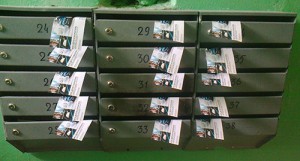 Распространение по почтовым ящикам для дилерского центра